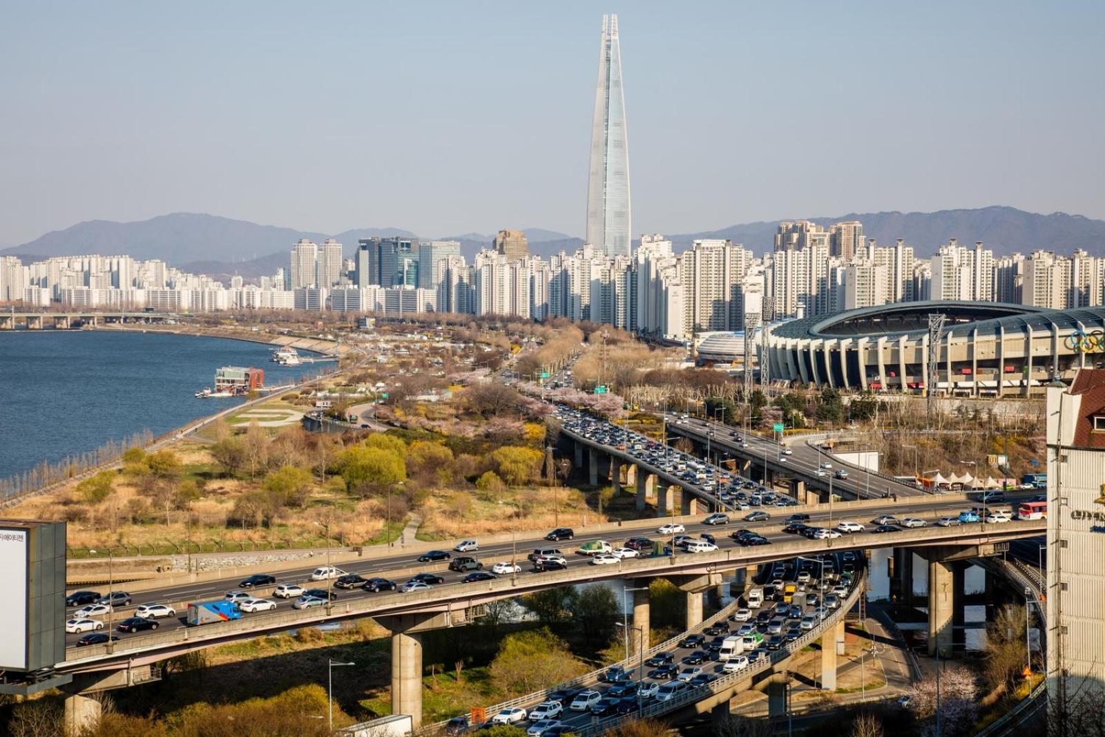 Close To Gangnam, Coex, Asan Medical Centar & Luxury Near Lotte World, Free Korean Ramen Appartement